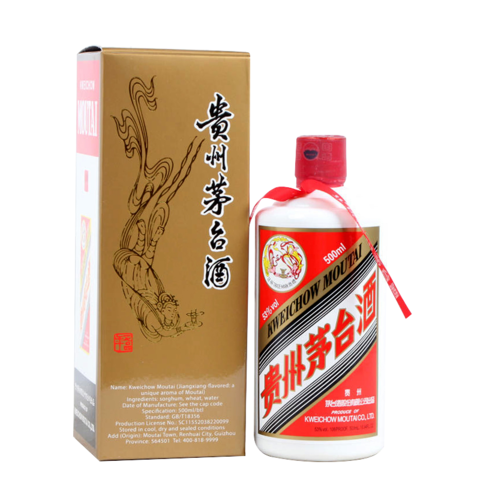 茅台白酒_MOUTAI 茅台贵州茅台酒飞天茅台酒53度500ml 出口版飞天出口装