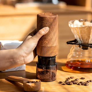 摩登主妇电动磨豆机手磨咖啡机家用小型咖啡豆研磨机意式磨豆器具