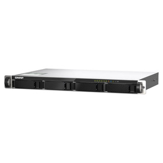 QNAP 威联通 TS-435XeU四盘位4G内存双10GbE SFP+机架式短机箱网络存储服务器NAS