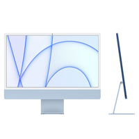 Apple/苹果 24 英寸 iMac Apple M1 芯片 8 核中央处理器 8 核图形处理器 512GB 存储容量