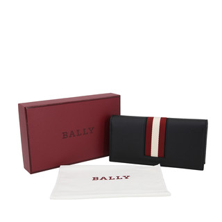 BALLY 巴利 男士牛皮长款钱包 6231961 黑色