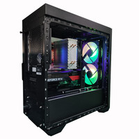 Hasee 神舟 战神P67 十三代酷睿版 游戏台式机 黑色(酷睿i7-13700、RTX 3060 12G、16GB、1TB SSD、风冷)