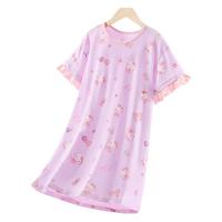 Hello Kitty 凯蒂猫 女童短袖家居裙 CKT017 紫色 130码