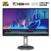 AOC 冠捷 U27N3R 27英寸 IPS FreeSync 显示器（3840×2160、60Hz、100%sRGB、HDR400、Type-C 90W）