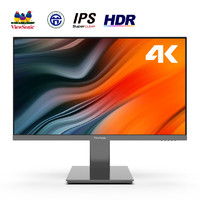 ViewSonic 优派 VX2762-4K-HD 27英寸 IPS 显示器（3840×2160、60Hz、99%sRGB、HDR10）