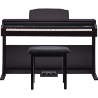 PLUS会员：Roland 罗兰 电钢琴RP30 玫瑰木色+罗兰琴凳