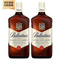 百龄坛 Ballantine`s）百龄坛特醇威士忌 原瓶进口洋酒烈酒 保乐力加 一瓶一码 百龄坛特醇1000ml 1L*2瓶