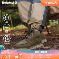 Timberland 男鞋中幫靴23春商務輕便城市通勤偏大A5YGY A5YGYW/橄欖色 40