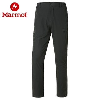 Marmot土拨鼠2023春夏季新款运动户外登山弹力休闲男士速干裤