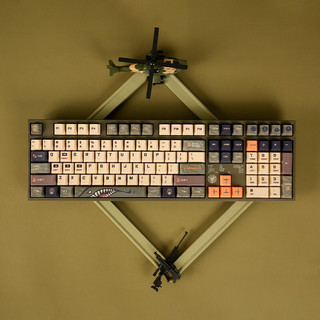 VARMILO 阿米洛 勇士翱翔系列 有线机械键盘 108键 红轴