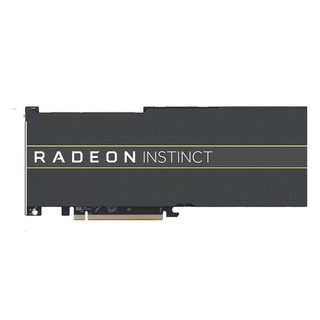 AMD instinct MI50 深度学习计算显卡 服务器高性能计算运用显卡 MD加速卡MI50 16GB AMD加速卡MI50 16GB