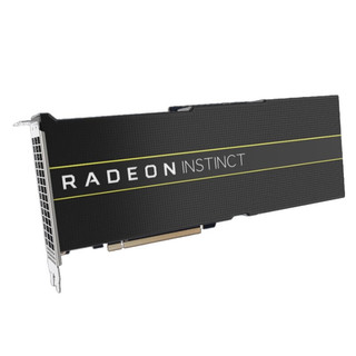 AMD instinct MI50 深度学习计算显卡 服务器高性能计算运用显卡 MD加速卡MI50 16GB AMD加速卡MI50 16GB