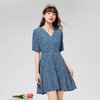 女士波点碎花连衣裙 LL2242009-01