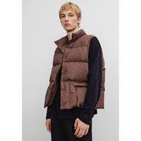 UR冬季菱格印花立领羽绒马甲ML39S1KN2008