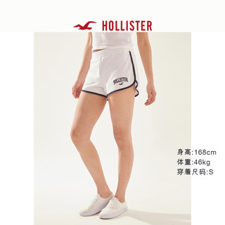 Hollister2023夏季新品辣妹裤子高腰针织 Logo款短裤 女 327665-1