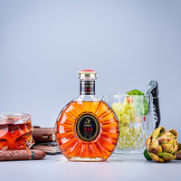 XIMU 希慕 XO经典太阳瓶白兰地40度烈酒500ml 单支装