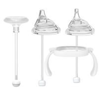 双11 GLY适用赫根奶瓶配件hegen奶嘴鸭嘴重力球变吸管杯把手水杯头 套装