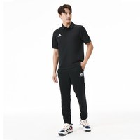 adidas 阿迪达斯 套装休闲商务通勤POLO衫短袖+长裤高尔夫运动夏季休闲