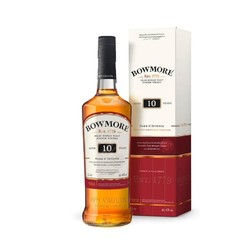 BOWMORE 波摩10年 单一麦芽苏格兰威士忌 40%vol 1000ml（+1元 换购波摩10年酒版 200ml）