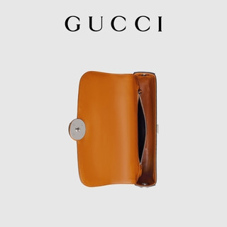 GUCCI 古驰 Petite GG系列 女士牛皮革单肩包 739721AA