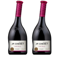 PLUS会员：J.P.CHENET 香奈 经典系列 西拉 干红葡萄酒 750ml 双支装