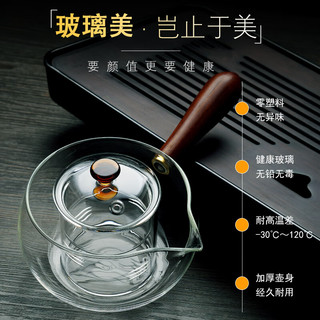 76小青柑专用泡茶壶玻璃侧把壶过滤内胆煮茶壶 单壶