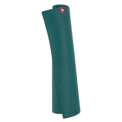 Manduka eKO Lite 4mm 标准款防滑耐磨天然环保橡胶瑜伽垫 多色可选 深海绿（加长款180cm） 4mm(型)