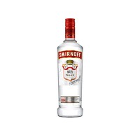 SMIRNOFF 斯米诺 红牌伏特加基酒700mlmojito莫吉托鸡尾酒调酒洋酒