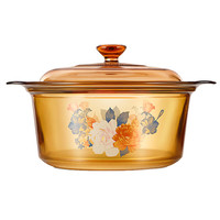 VISIONS 康宁 Flair系列 FLR-VS-16-FL 汤锅(18.8cm、1.6L、玻璃)