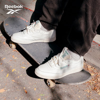 Reebok锐步官方板鞋男女款CLUB C VINTAGE运动小白鞋DV6434 DV6434 中国码:34(22.5cm),US:3.5