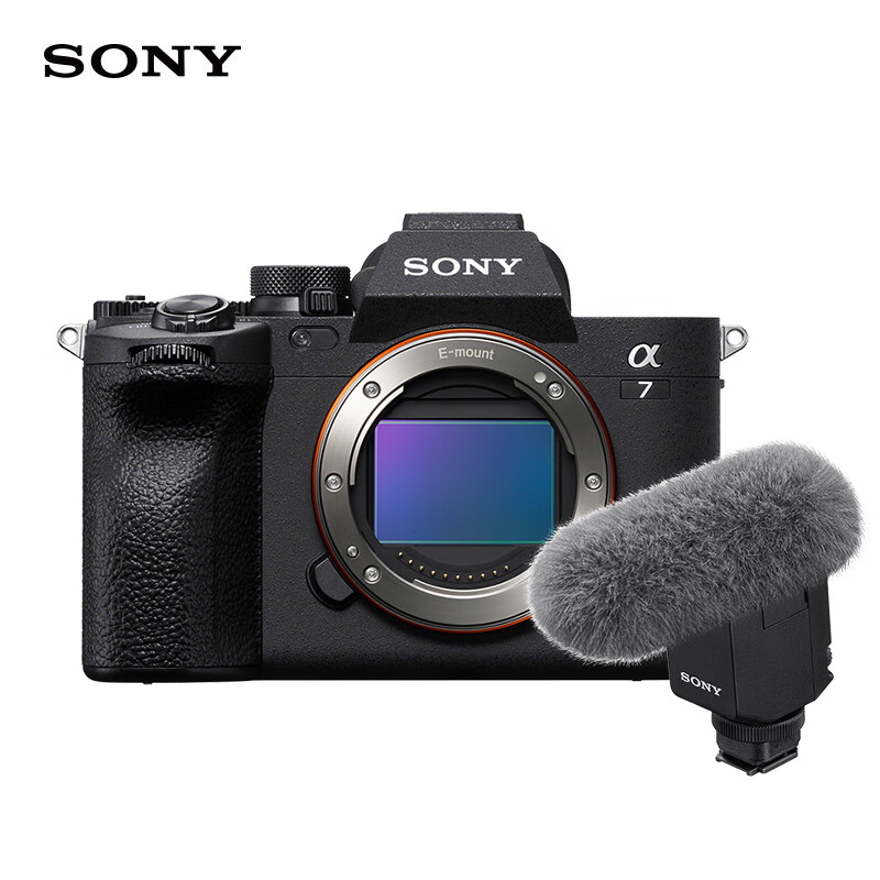 SONY 索尼 Alpha 7 IV 全画幅微单数码相机 ILCE-7M4+ECM-B10 枪型麦克风