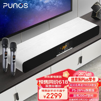 Punos 发烧级ktv音响套装3D环绕HiFi家庭影院客厅家用木质双重低音蓝牙+有线家庭ktv