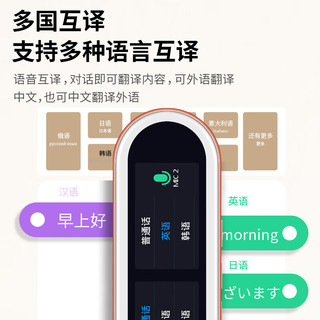 小霸王点读笔翻译扫描词典笔小学初中高中生童启蒙绘本学习机考研神器英语扫读笔 小霸王词典笔