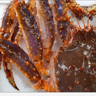 源外园  鲜活蟹 阿拉斯加蟹红蟹蓝蟹 海鲜年货 只只精选 7斤一只 鲜活发货
