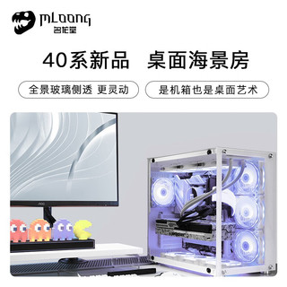 名龙堂i7 13700F/4070显卡台式组装电脑主机diy家用办公游戏吃鸡电竞直播全套整机设计渲染 标准版 i7 12700F/4070 12G 单主机