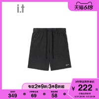 it 5cm/FIVECM男装牛仔短裤夏季个性有型宽松直筒裤6755U