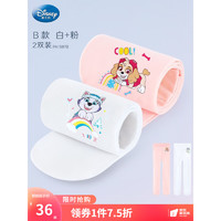 汪汪队立大功（PAW PATROL）儿童连裤袜女童舞蹈袜春秋款丝袜白色打底袜裤夏薄款跳舞专用袜子 （腰部图案）白+粉 PA1597B M/适合身高100-115cm