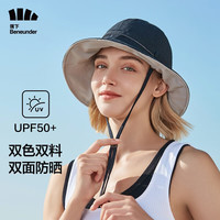 Beneunder 蕉下 女士防晒双面渔夫帽