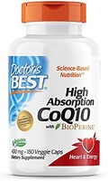 Doctor's BEST 高吸收辅酶Q10胶囊400毫克，180粒