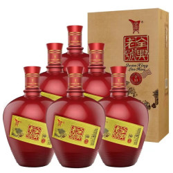 5折特卖全兴52度浓香型白酒全兴老号全10500ml6瓶