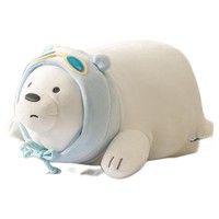 MINISO 名创优品 白熊趴趴公仔 39cm*21cm