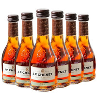 香奈（J.P. CHENET）法国进口女微醺小瓶甜酒起泡酒生日伴娘伴手礼盒年货酒鸡尾酒 白兰地200ML*6支装 双支礼盒