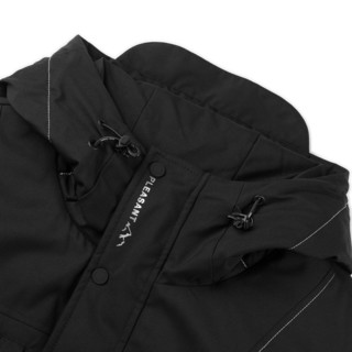 GXG奥莱 21年冬季新品商场同款自由系列黑色羽绒服 黑色 170/M