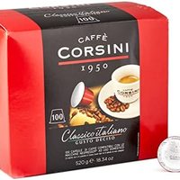 CAFFE CORSINI Caffè Corsini 经典意大利咖啡 混合 Nespresso 共100 粒胶囊，520 克
