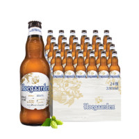 Hoegaarden 福佳 白啤 比利时小麦 4.5%vol 国产 小麦啤酒 330ml*24瓶 赠310ml*12听