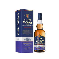 PLUS会员：GLEN MORAY 格兰莫雷 经典 波特桶 单一麦芽 苏格兰威士忌 40%vol 700ml 礼盒装