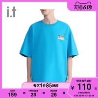 it UNDERGARDEN男装短袖T恤春夏潮流喷墨字母印花00068XI