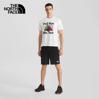 北面（The North Face） 北面短袖T恤户外男舒适透气春夏上新 5K1BFN4/白色 3XL/190