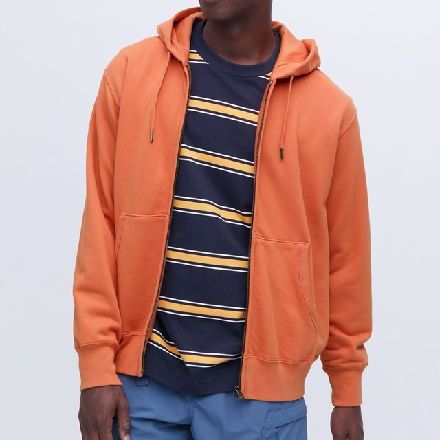 UNIQLO 优衣库男士夹克455400 橙黄色XS 【报价价格评测怎么样