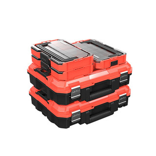 大有（Devon） 多功能百变工具箱D-Cube堆叠箱收纳盒办公室文具收纳箱分装盒 4号箱
